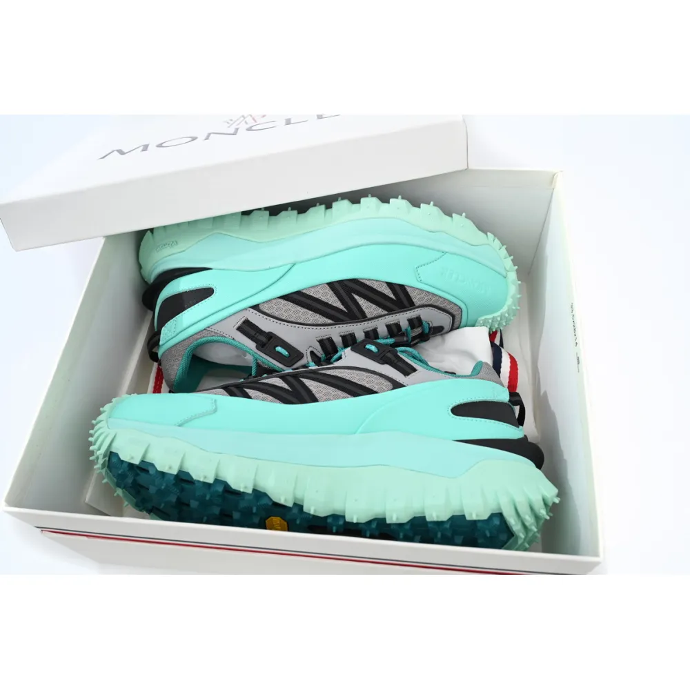  MONCLER GRENOBLE Black light green  Trailgrip GTX Sneakers