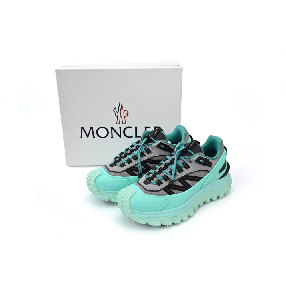 MONCLER GRENOBLE Black light green  Trailgrip GTX Sneakers