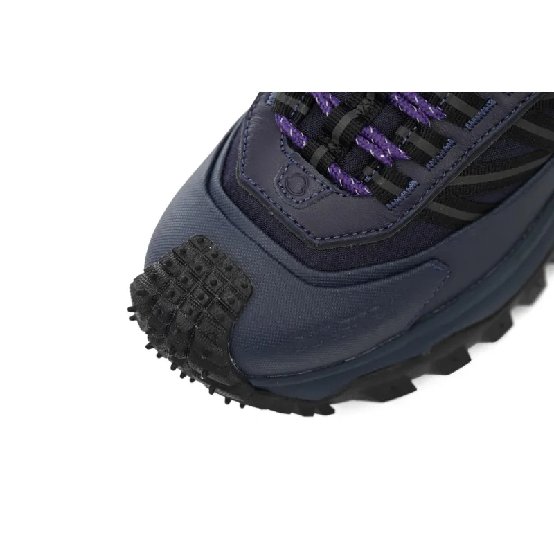  MONCLER GRENOBLE Black Blue Purple Trailgrip GTX Sneakers