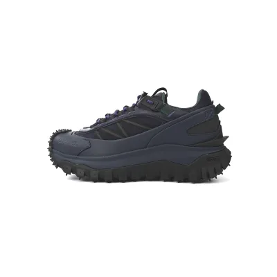 MONCLER GRENOBLE Black Blue Purple Trailgrip GTX Sneakers 01