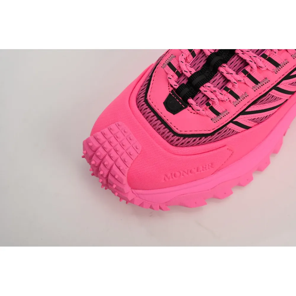  MONCLER GRENOBLE Pink Trailgrip GTX Sneakers