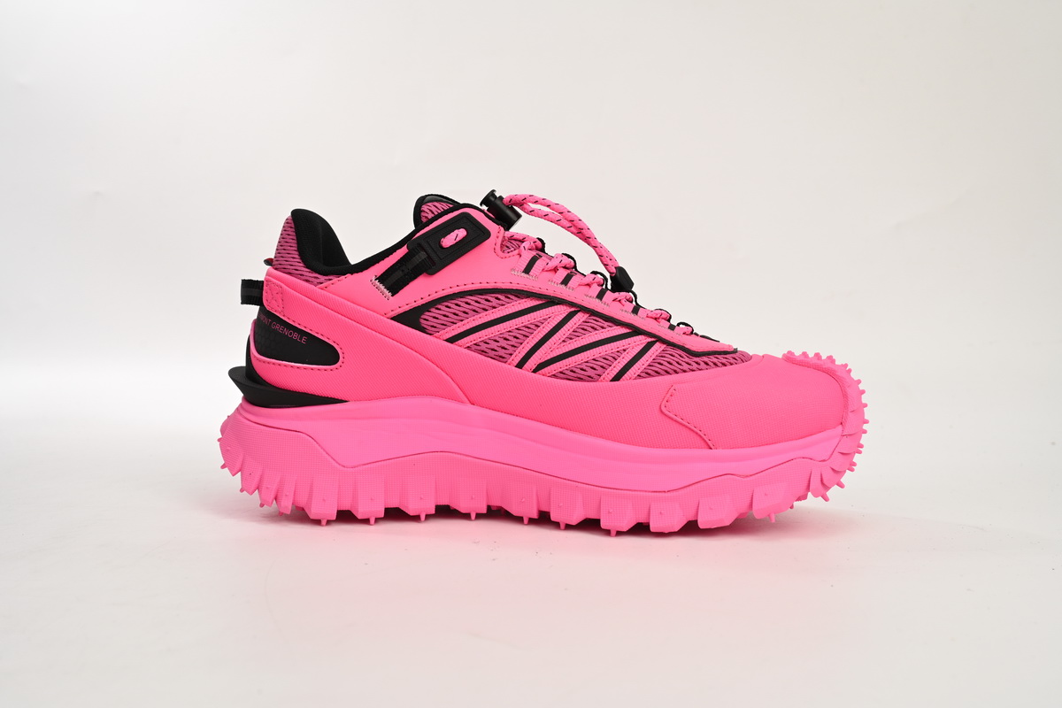 MONCLER GRENOBLE Pink Trailgrip GTX Sneakers