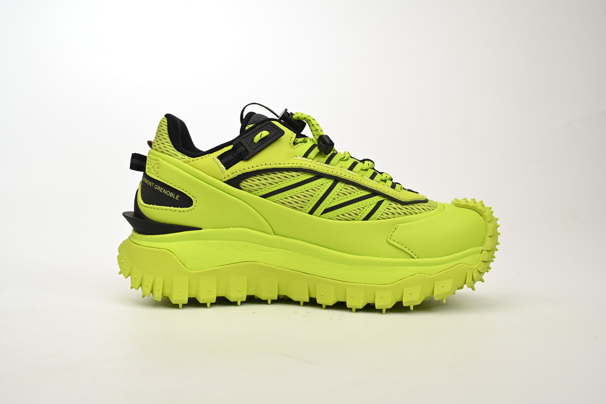 MONCLER Trailgrip leather trainers