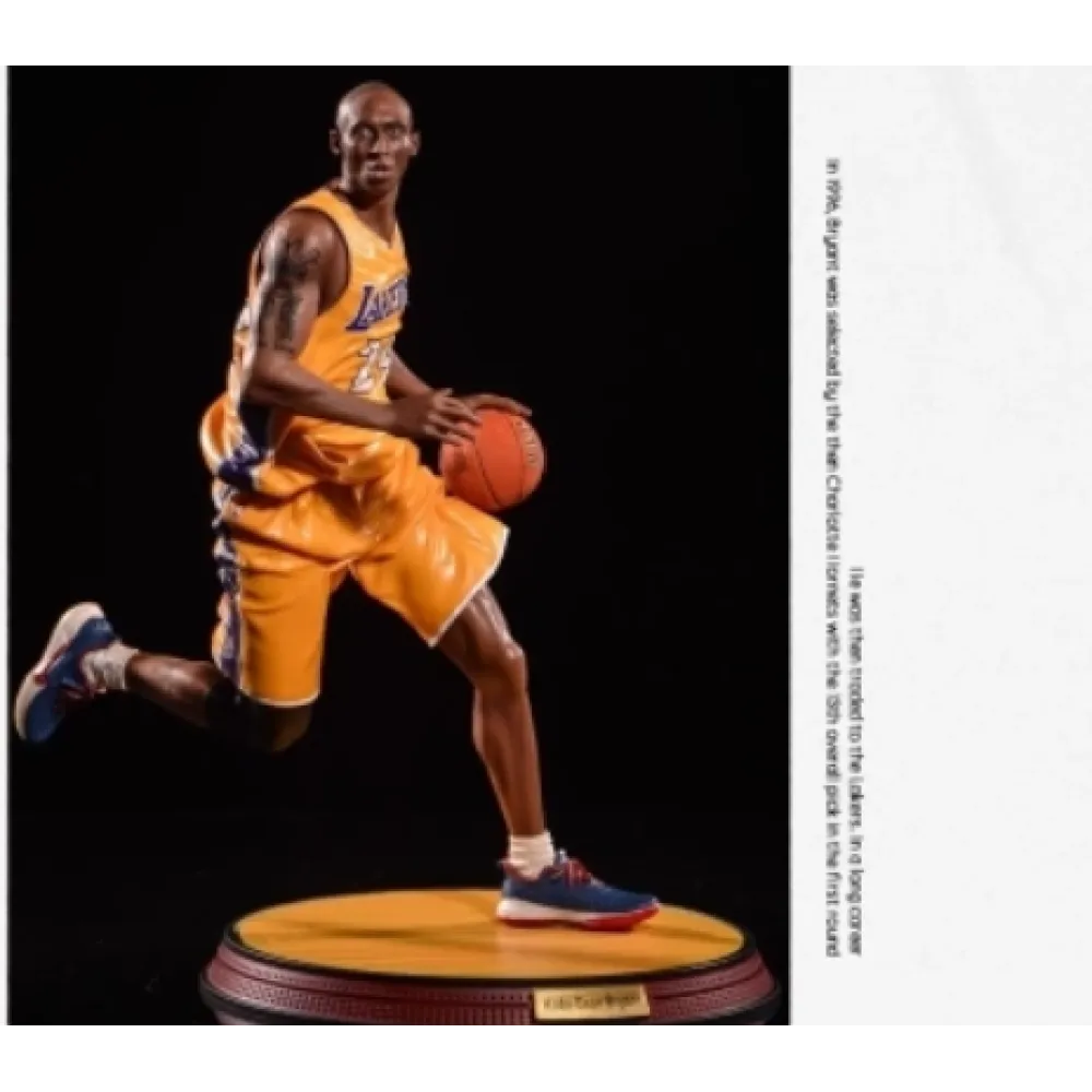 PKGoden  Garage Kit NBA Kobe Bryant figures black Mamba basketball model doll