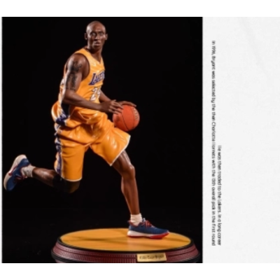 PKGoden  Garage Kit NBA Kobe Bryant figures black Mamba basketball model doll 01