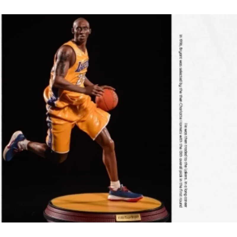 PKGoden  Garage Kit NBA Kobe Bryant figures black Mamba basketball model doll