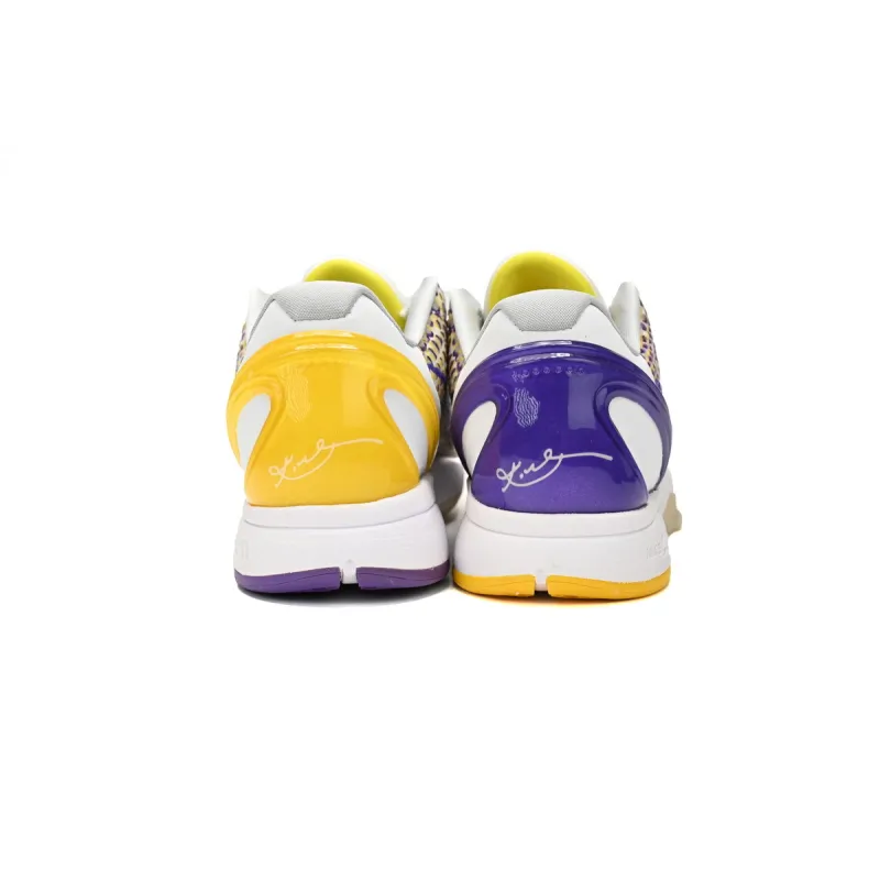 PKGoden  |  Kobe 6 Protro White Purple Yellow CW2190-105