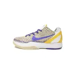 PKGoden  |  Kobe 6 Protro White Purple Yellow CW2190-105