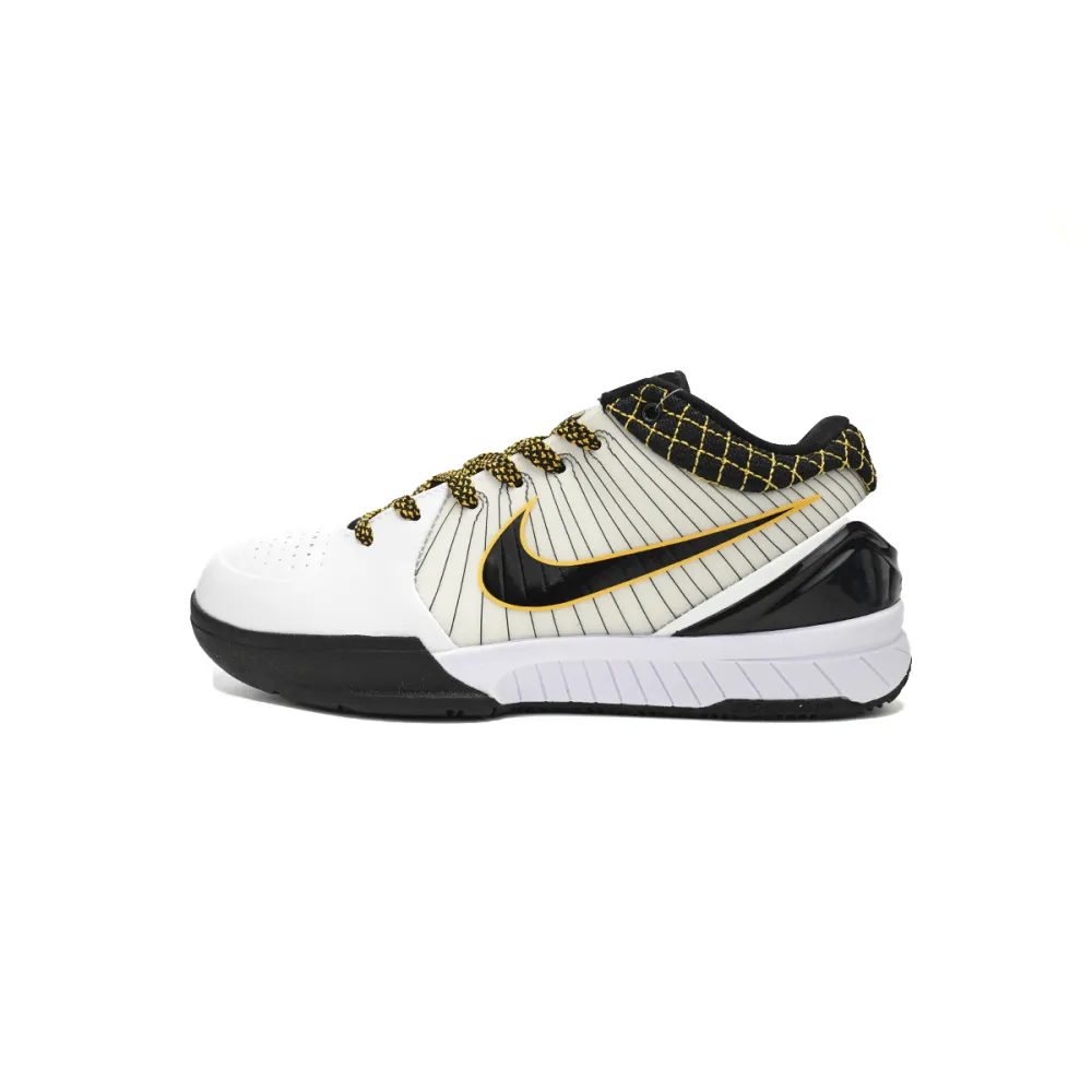 PKGoden  Kobe 4 Protro White Black Del Sol  AV6339-101