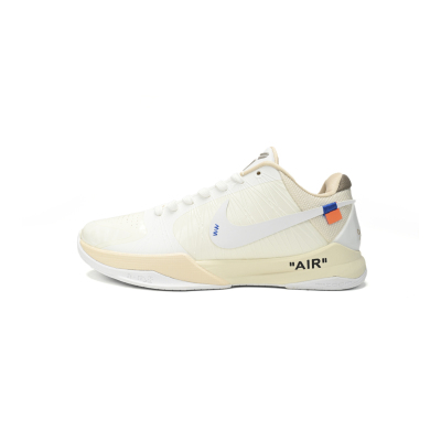  GET  Kobe 5 Protro x Off-White STY CUSTOM, DB4796-101 02