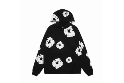  Denim Tears hoodie black 01