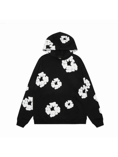  Denim Tears hoodie black 01