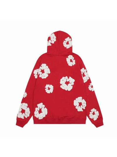  Denim Tears hoodie red 02