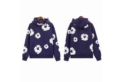  Denim Tears hoodie Purple 01