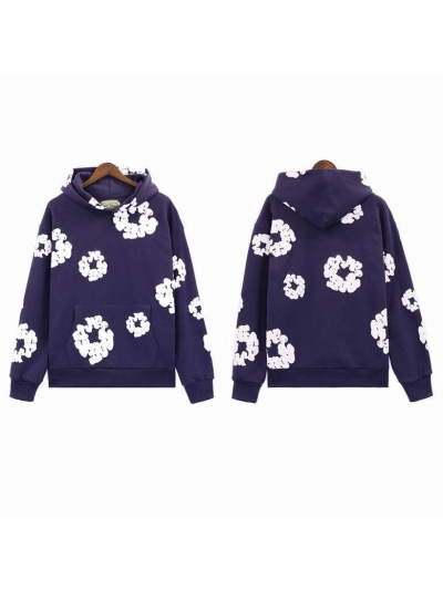  Denim Tears hoodie Purple 01