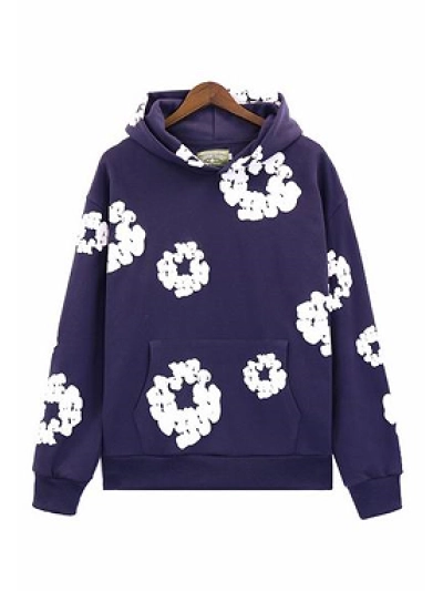 Denim Tears hoodie Purple 02