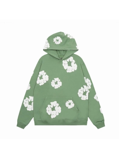  Denim Tears hoodie green 01