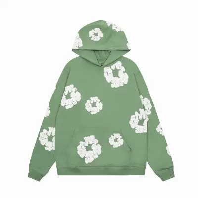 Denim Tears hoodie green 01