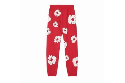  Denim Tears  pants red 01