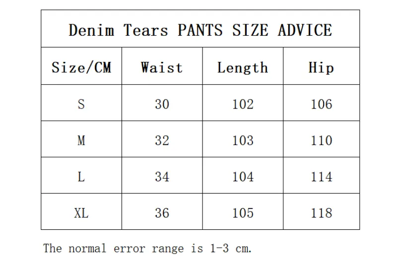  Denim Tears  pants grey