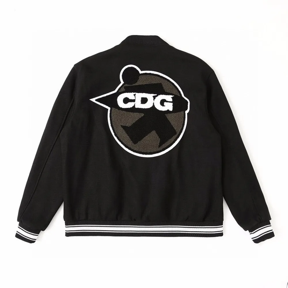  Stussy Jacket Black White XB402