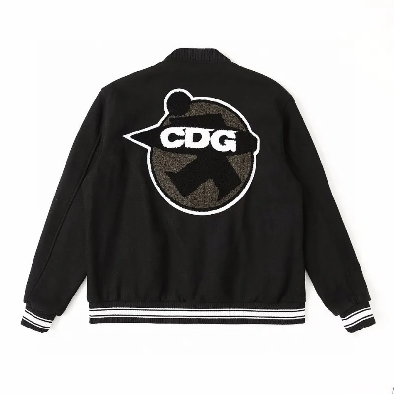  Stussy Jacket Black White XB402