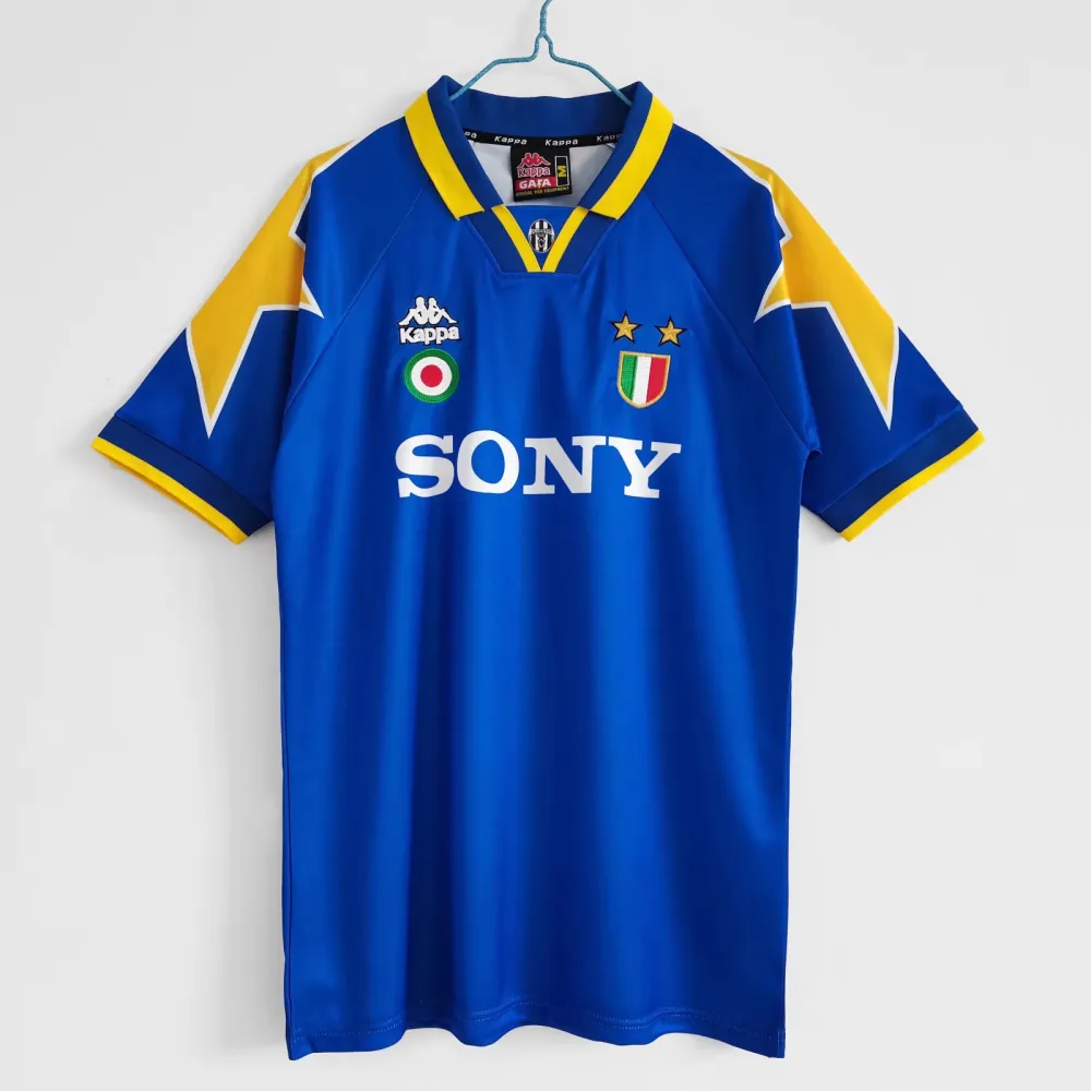 PKGoden Best Reps Serie A 1995/96 Juve Away  Soccer Jersey