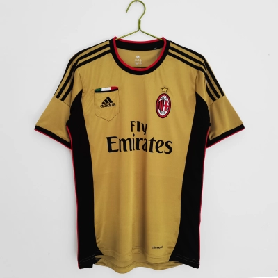 PKGoden Best Reps Serie A 2013/14 AC Milan Retro Second Away  Soccer Jersey 02