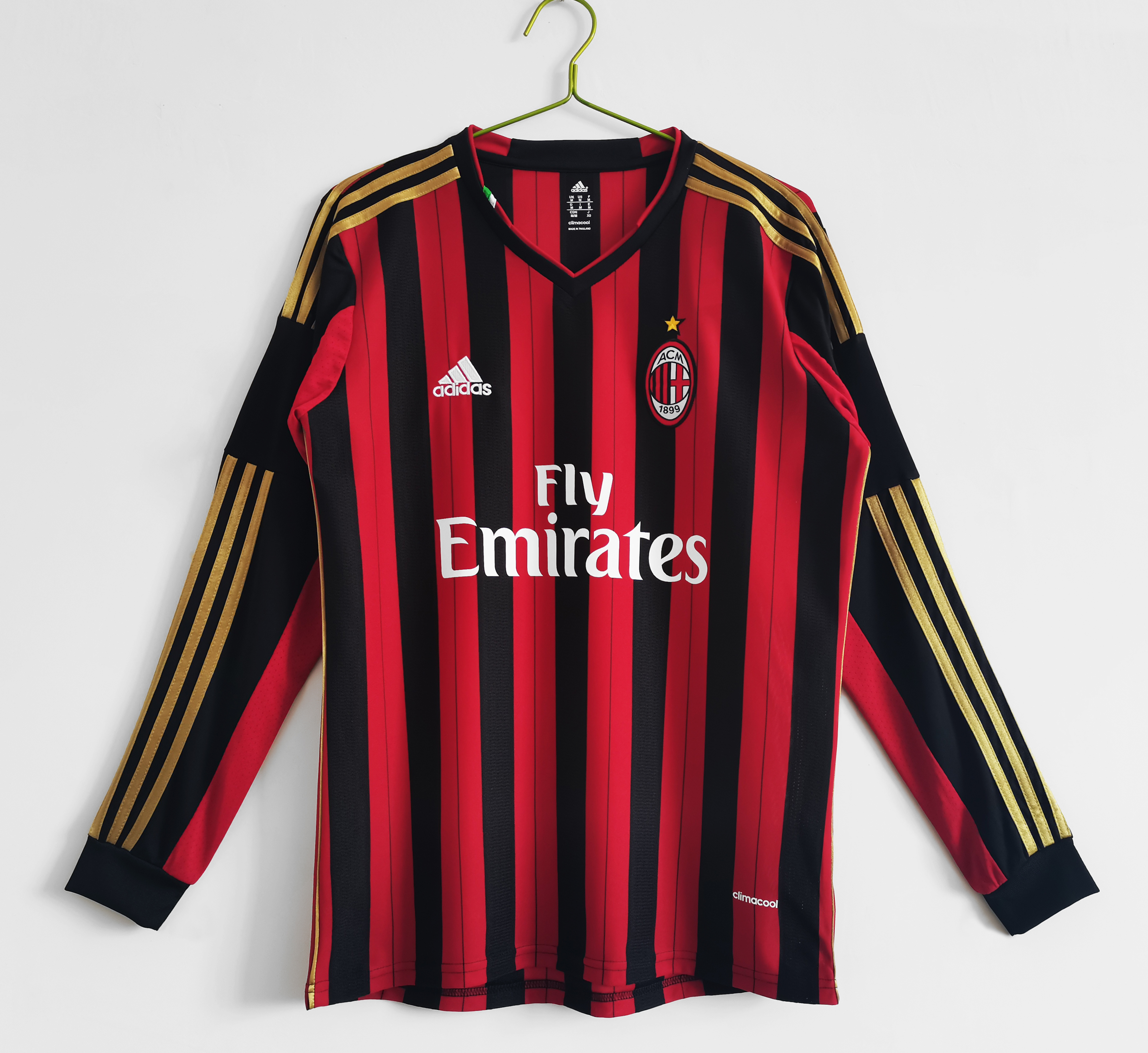 PKGoden Best Reps Serie A 2013/14 AC Milan Retro  Soccer Jersey