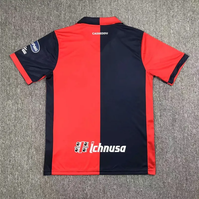 PKGoden Best Reps Serie A 23/24 Cagliari Calcio Home  Soccer Jersey