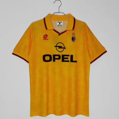 PKGoden Best Reps Serie A 1995/96 AC Milan Second Away  Soccer Jersey 01