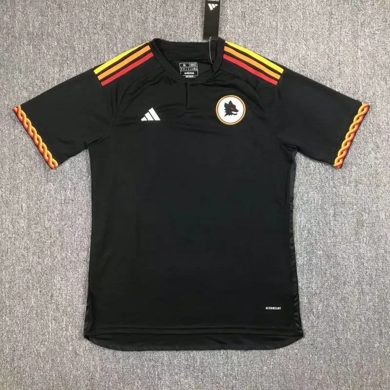 PKGoden Best Reps Serie A 23/24 AS Roma Second Away  Soccer Jersey