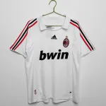 PKGoden Best Reps Serie A 2007/08 AC Milan Away  Soccer Jersey