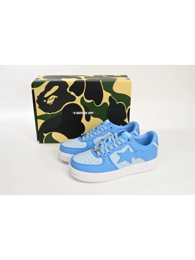 POP  A Bathing Ape Bape Sta Low  All Sky Blue OZXSHM-191-006K 02