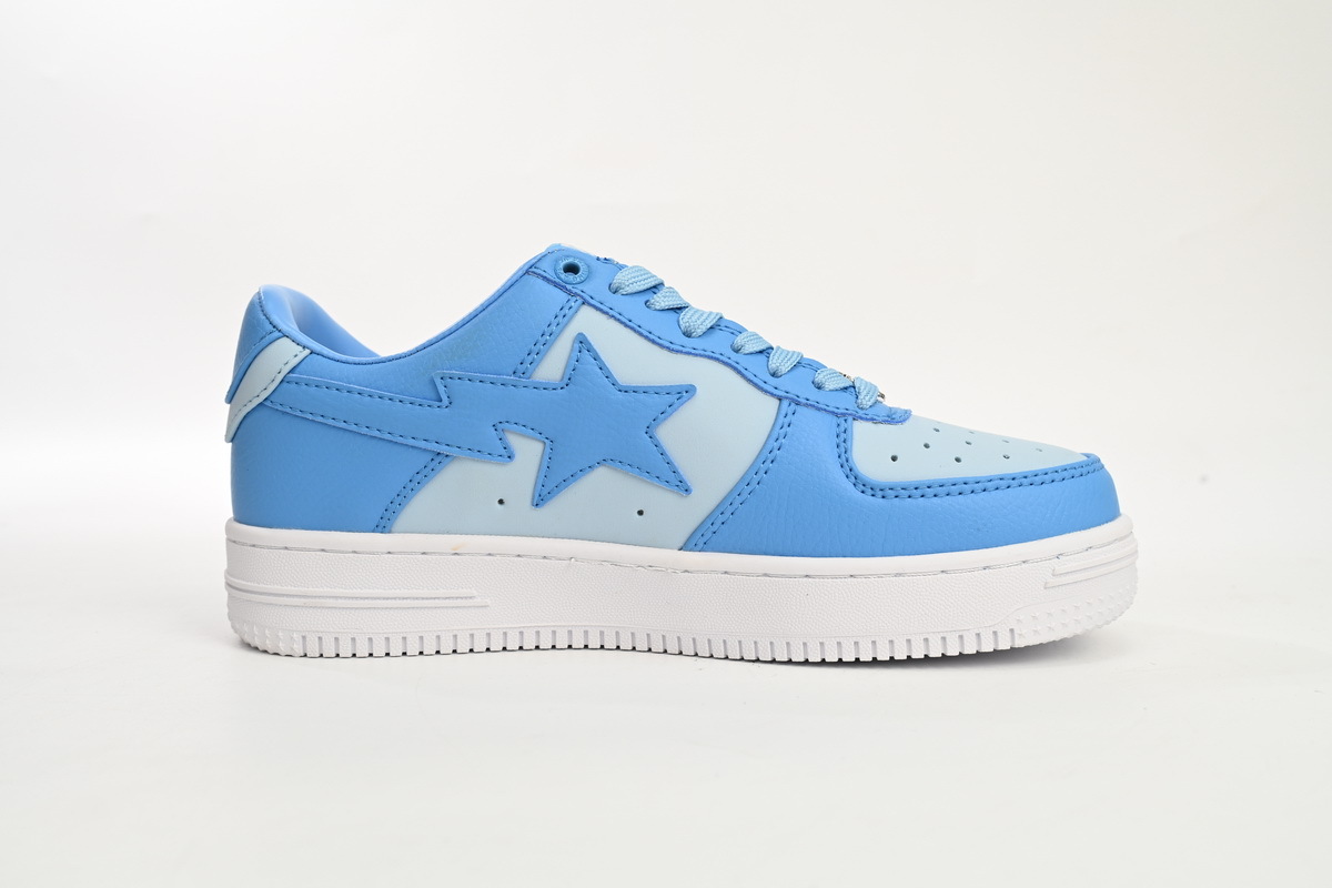 POP Special Sale A Bathing Ape Bape Sta Low  All Sky Blue OZXSHM-191-006K