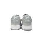 POP Special Sale A Bathing Ape Bape Sta Low White Grey Rao Noodles 1170-191-021