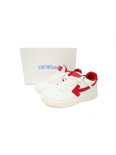 PKGoden  OFF-WHITE Out Of White White Red OMIA189G 23LEA007 0125 01