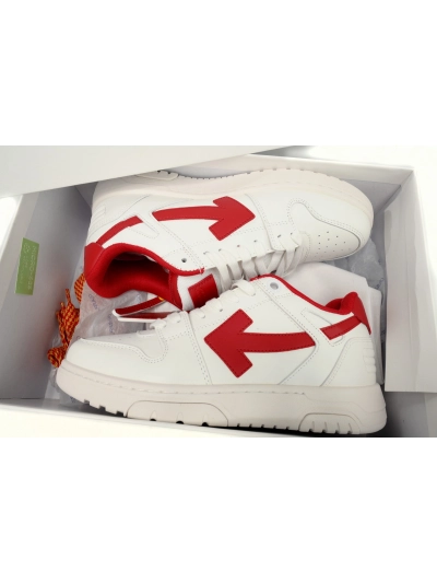 PKGoden  OFF-WHITE Out Of White White Red OMIA189G 23LEA007 0125 02