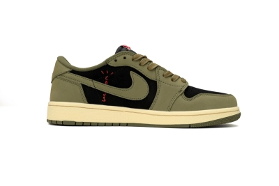 POP  Travis Scott x Air Jordan 1 Low OG "Black Olive"  DM7866-002 02