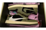 POP  Travis Scott x Air Jordan 1 Low OG "Black Olive"  DM7866-002