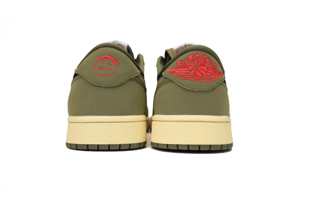 POP  Travis Scott x Air Jordan 1 Low OG "Black Olive"  DM7866-002
