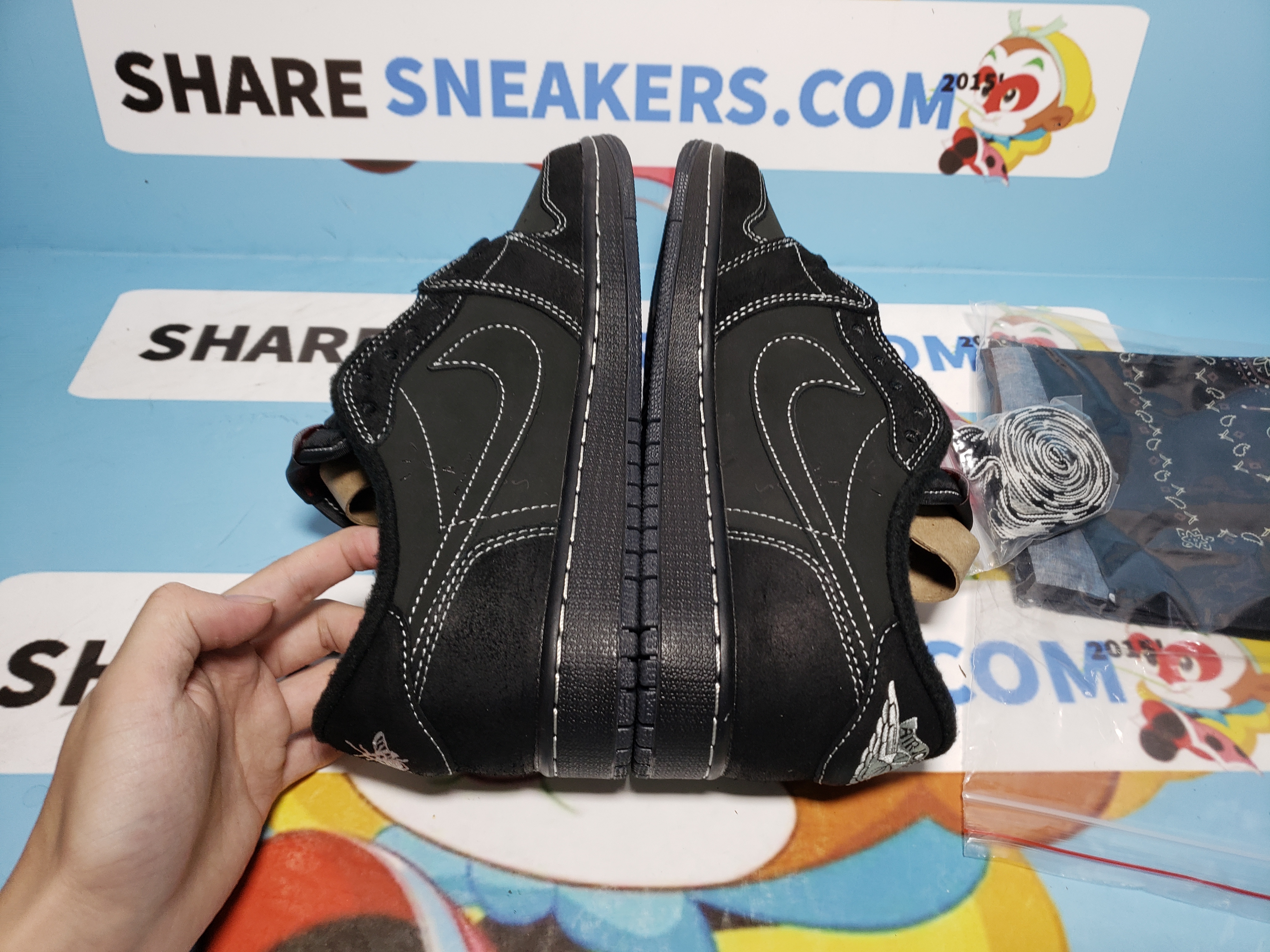  【69$ with free shipping】   Jordan 1 Retro Low OG SP Travis Scott Black Phantom,DM7866-001