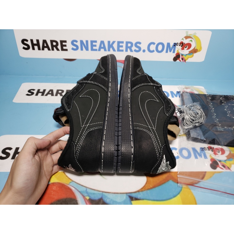  【69$ with free shipping】   Jordan 1 Retro Low OG SP Travis Scott Black Phantom,DM7866-001