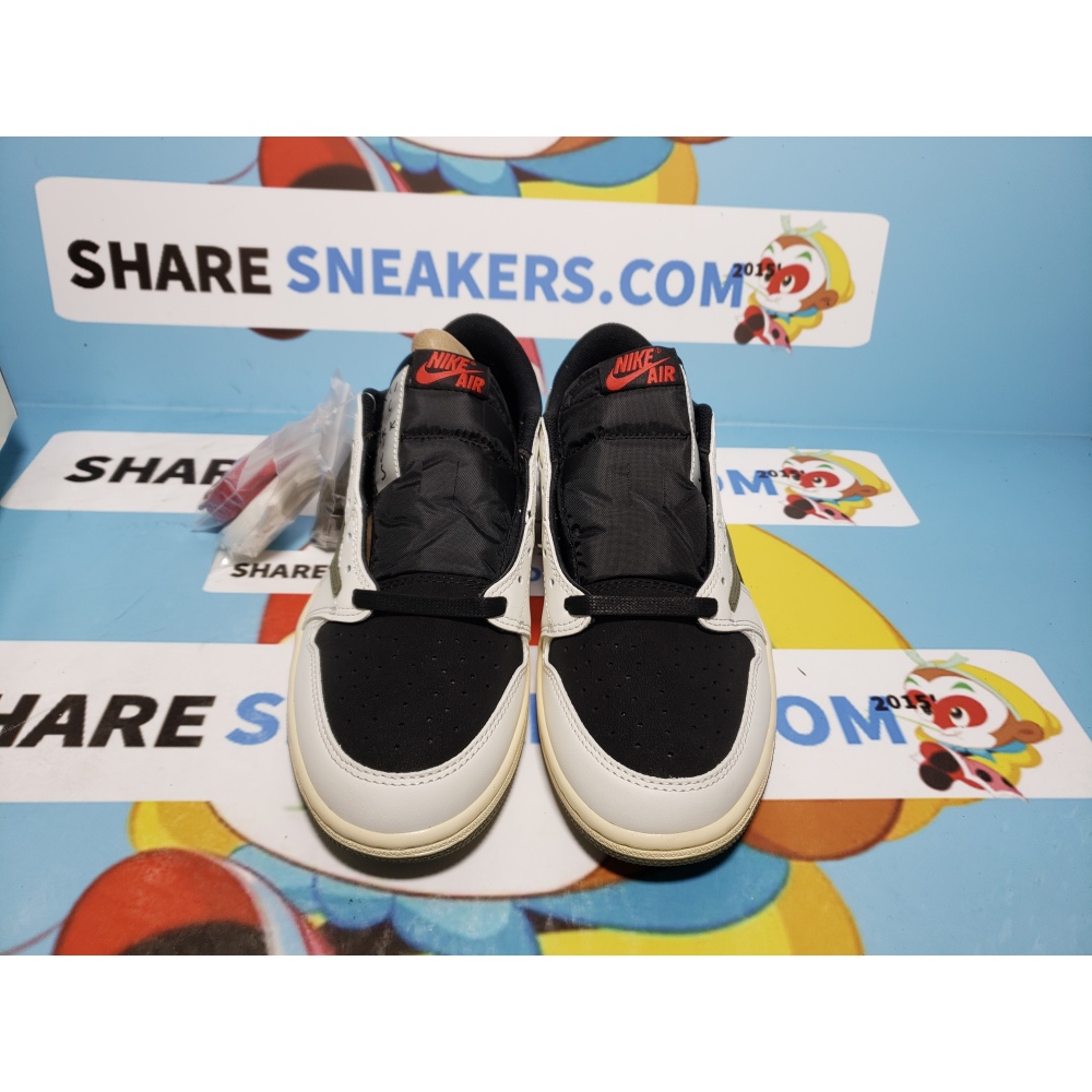  【69$ with free shipping】   Travis Scott x Air Jordan 1 Low OG Olive, DZ4137-106