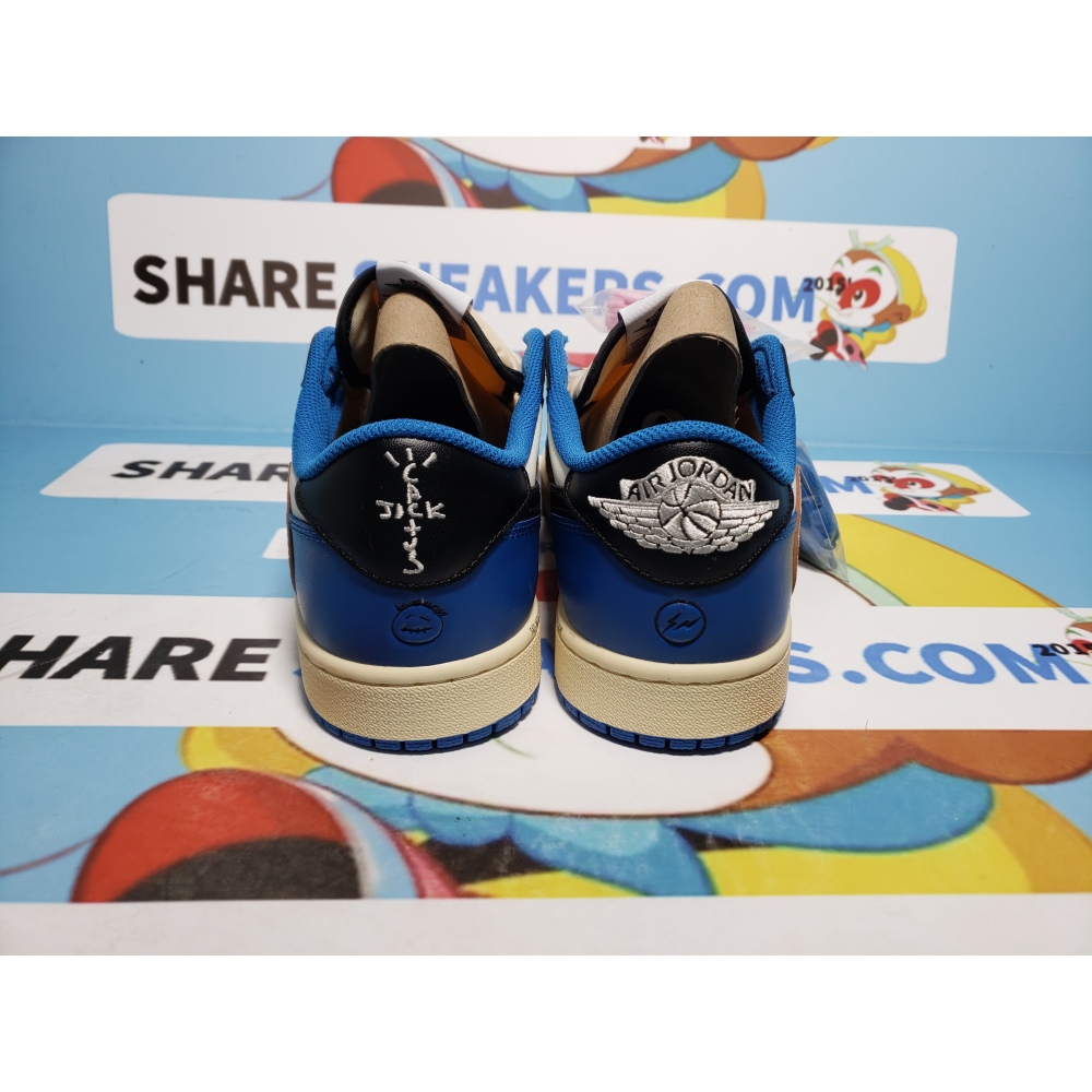  【69$ with free shipping】  Jordan 1 Low Travis Scott Fragment Design,DM7866-140