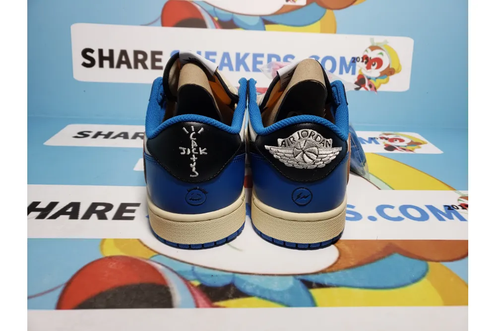 POP Jordan 1 Low Travis Scott Fragment Design,DM7866-140