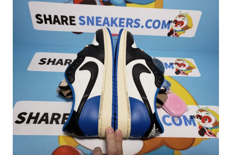 POP Jordan 1 Low Travis Scott Fragment Design,DM7866-140
