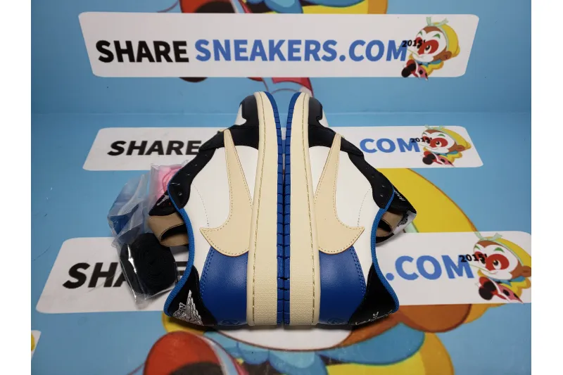 POP Jordan 1 Low Travis Scott Fragment Design,DM7866-140