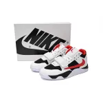  GET {30$ OFF, Litmited Time}  Travis Scott x Jordan Cut The Check Nice Kicks Black White Red FZ8117-407