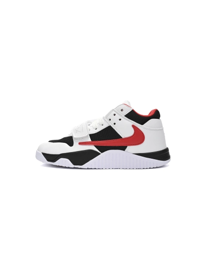 POP{30$ OFF, Litmited Time}  Travis Scott x Jordan Cut The Check Nice Kicks Black White Red FZ8117-407 02